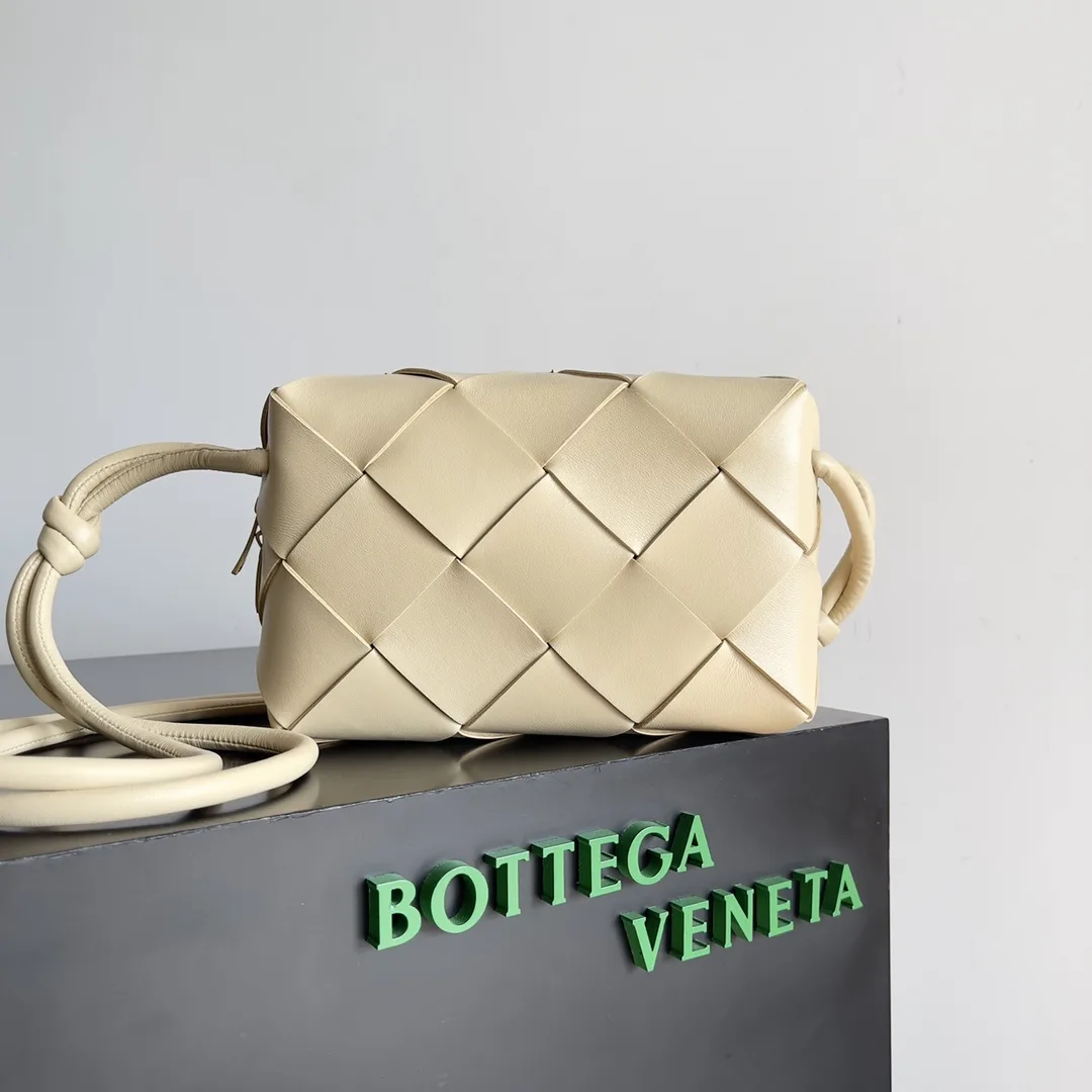 Bottega Veneta Intrecciato Woven Leather Crossbody Bag product photo from LabelPicks