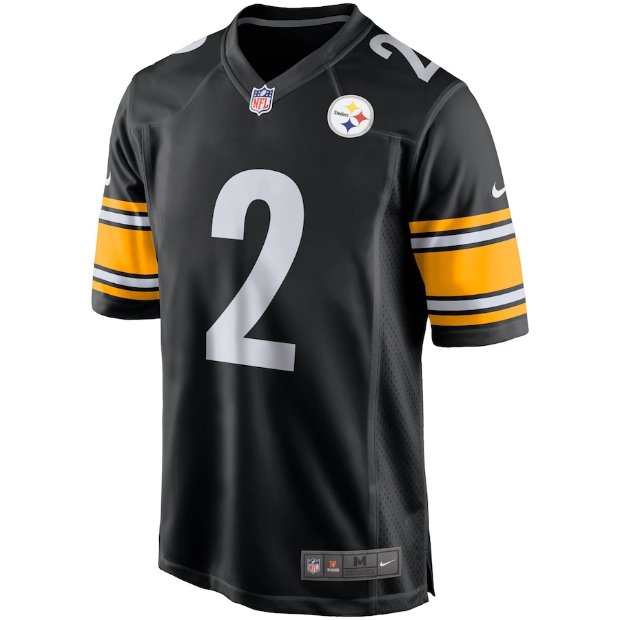 Mason Rudolph Pittsburgh Steelers Nike  Game Jersey -  Black