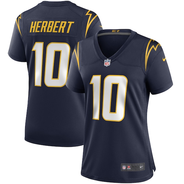 Justin Herbert Los Angeles Chargers Nike Women's Game Jersey - Navy/Powder Blue