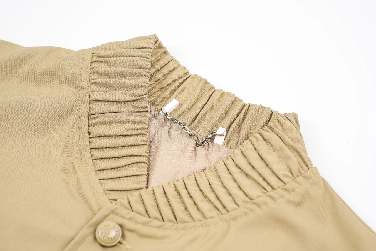 Louis Vuitton Khaki Applique Embroidered Bomber Jacket product photo from LabelPicks