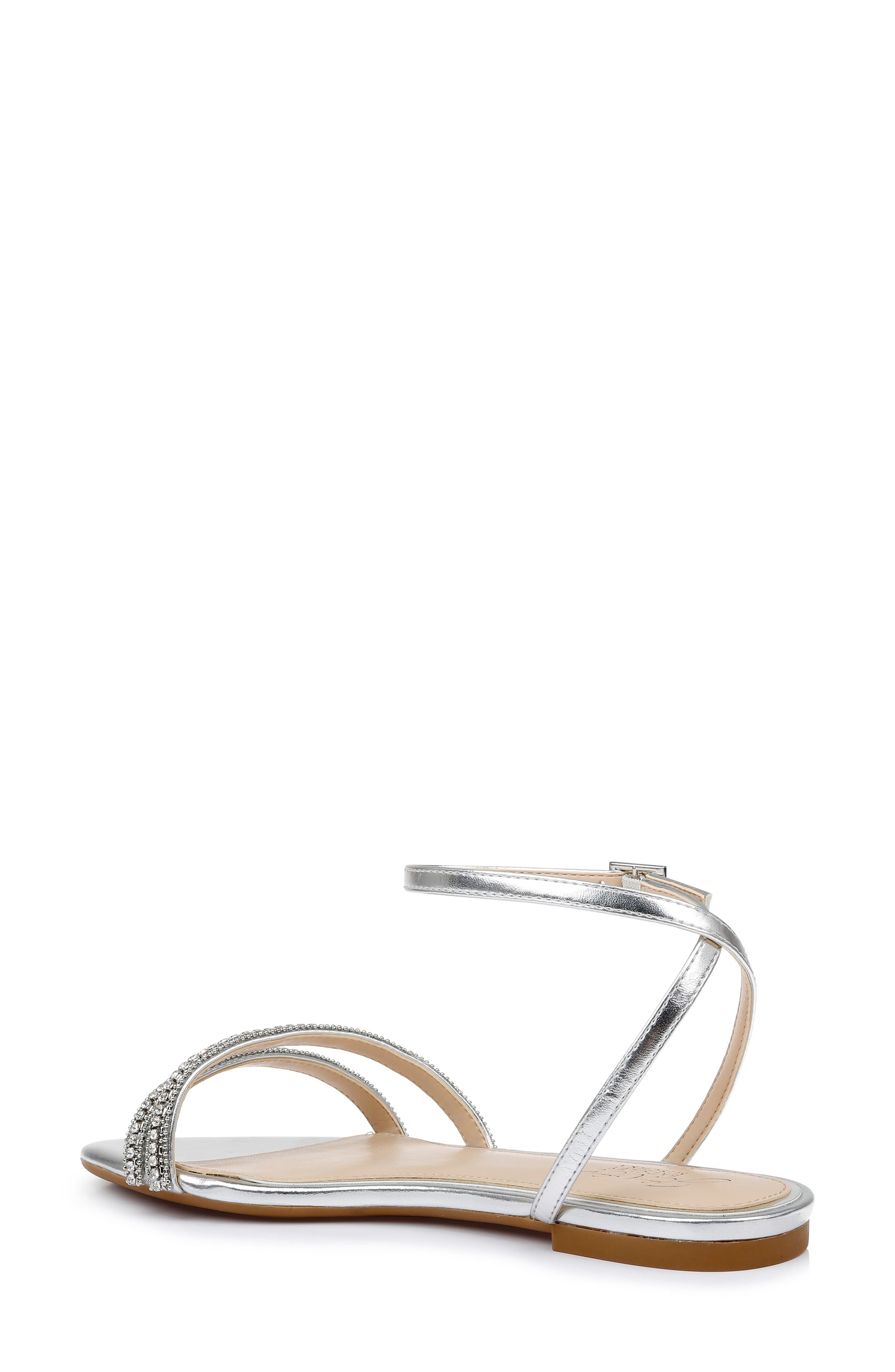 Jewel Badgley Mischka Roslyn Ankle Strap Sandal