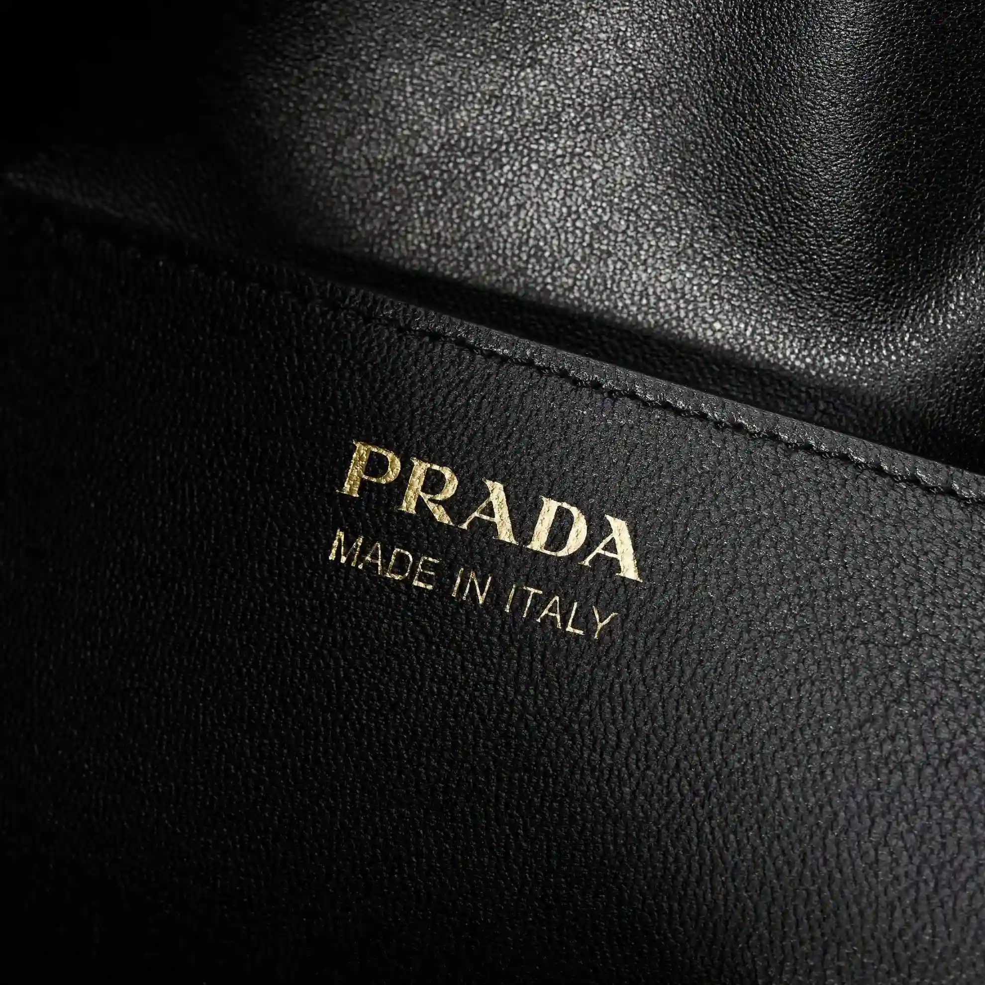 Prada White Lambskin Bucket Bag product photo from LabelPicks