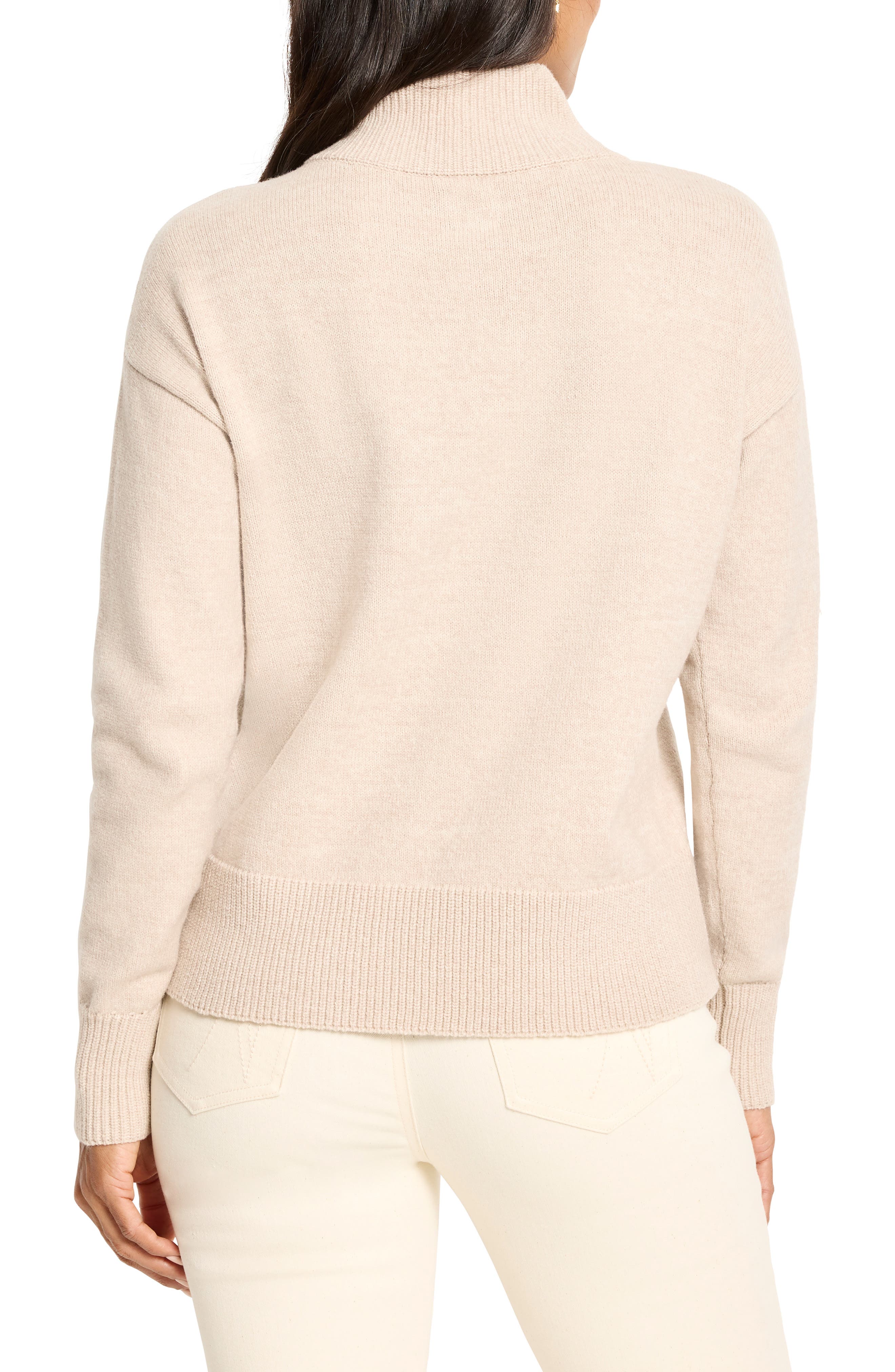 NIC+ZOE Cozy Riding Cotton Blend Sweater