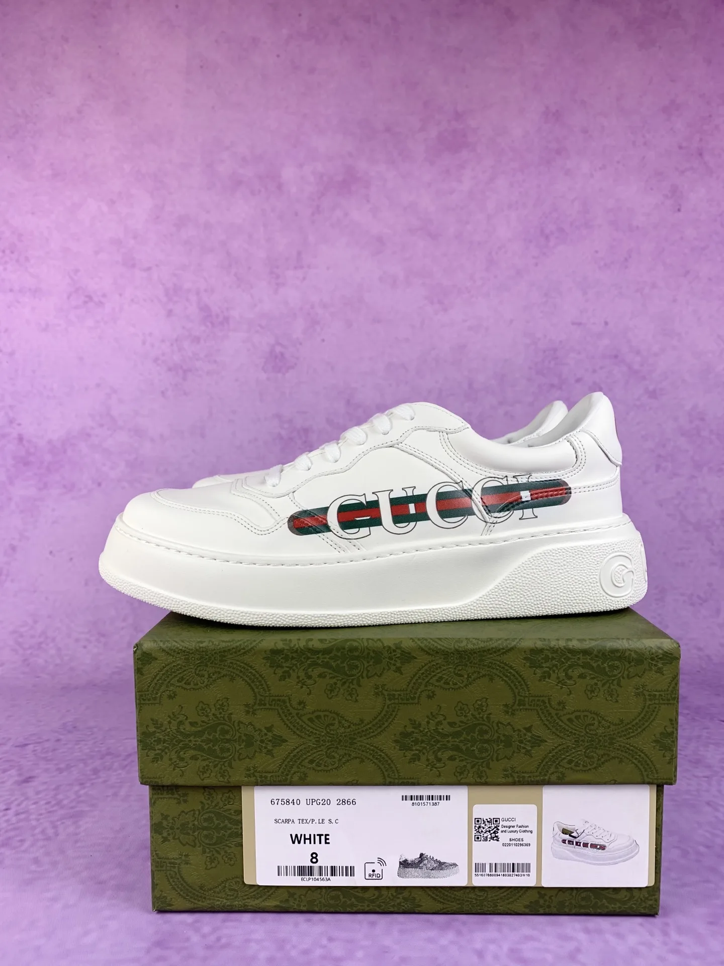 Gucci GG sneaker product photo from LabelPicks