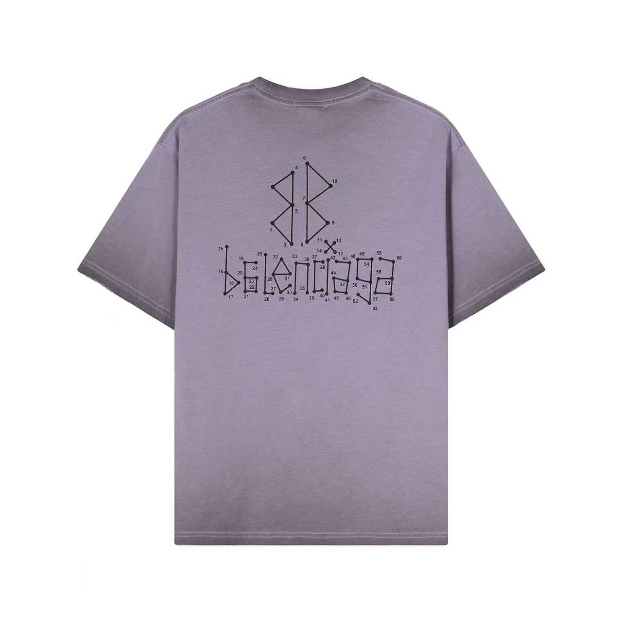 0414 loose printed casual t-shirt's