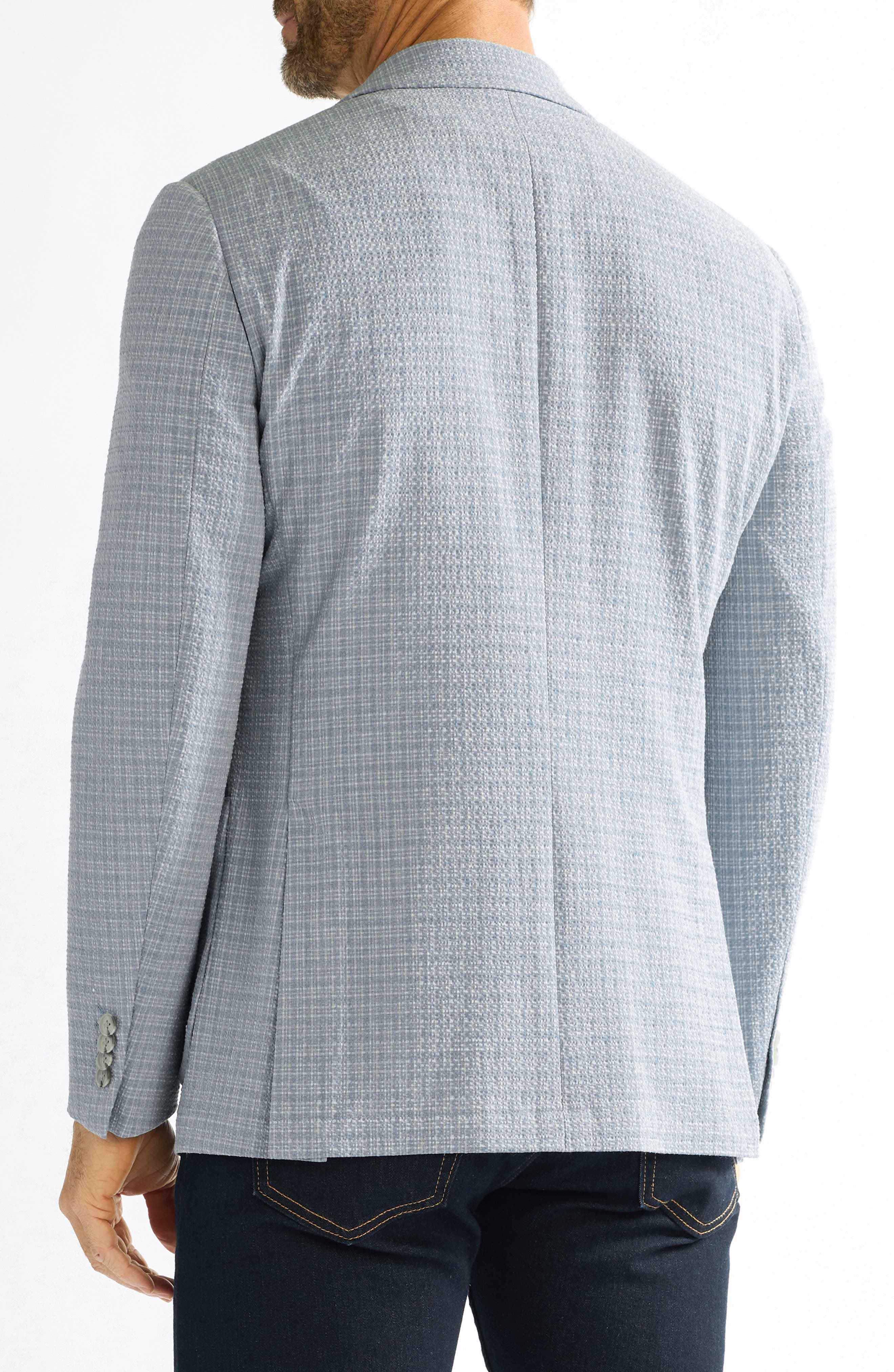 SAVILE ROW CO Seersucker Check Sport Coat