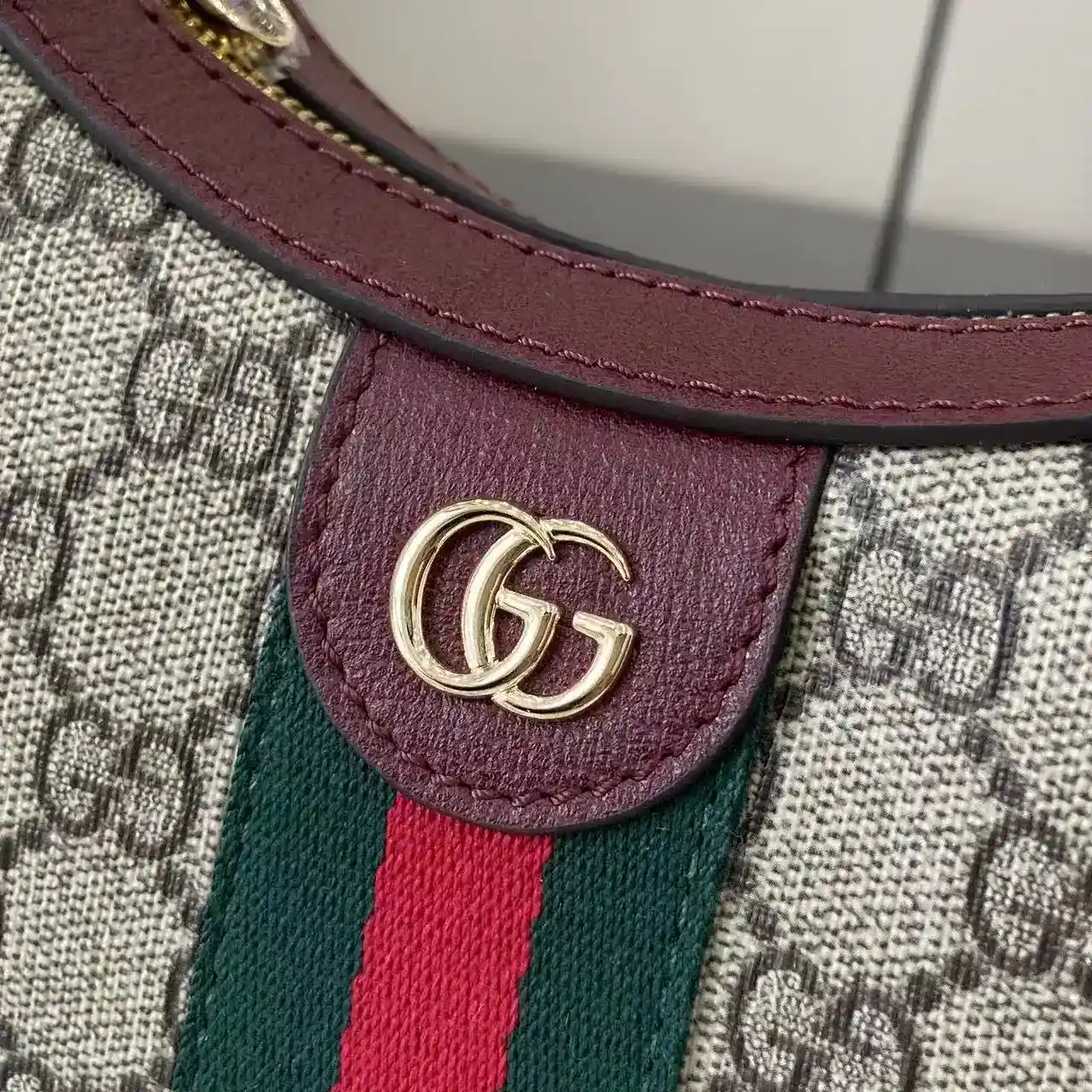 Gucci Ophidia Brown GG Supreme Canvas Shoulder Bag product photo from LabelPicks