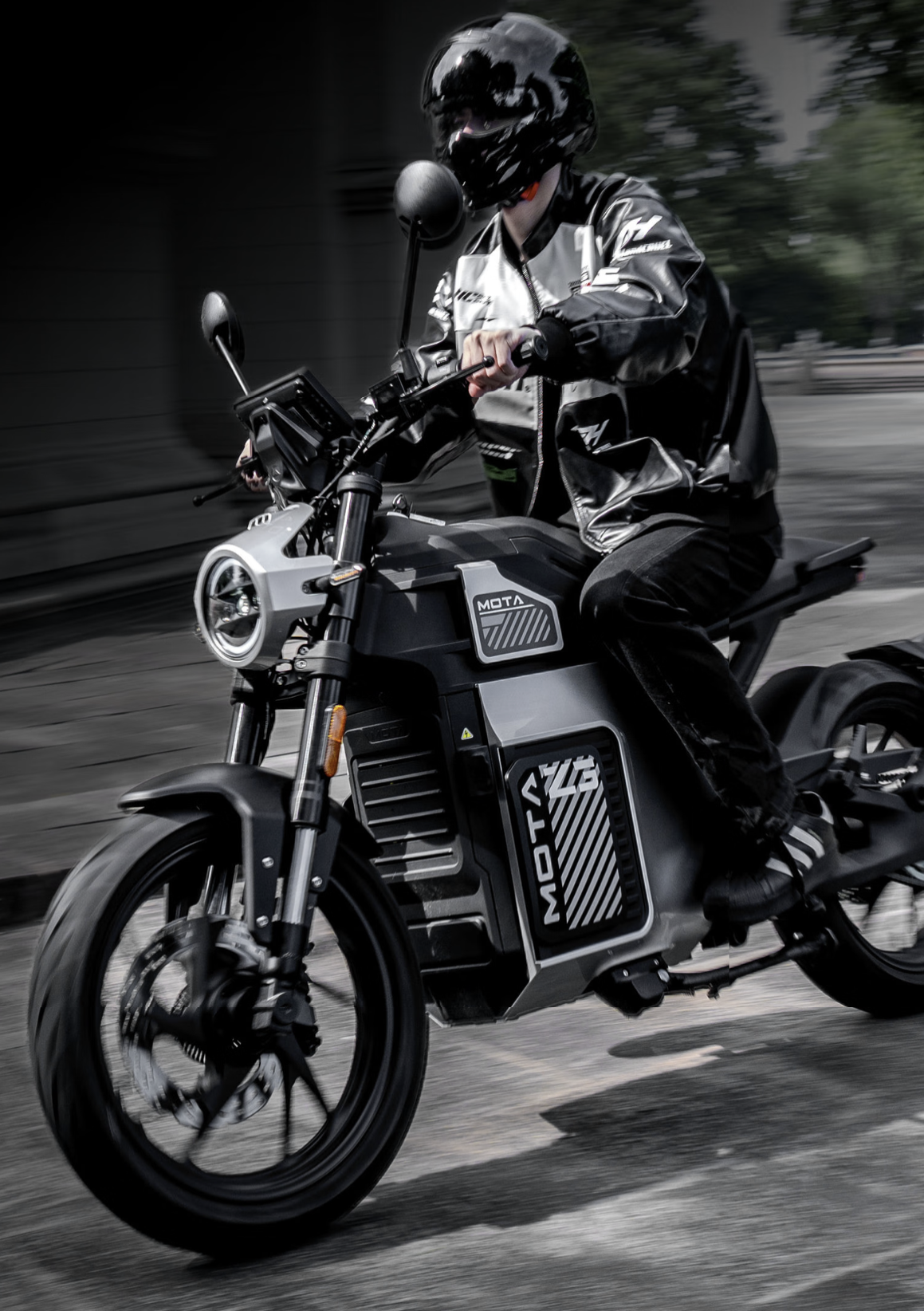 MOTA Z3 High-Performance Electric Motorcycle Off-Road Grey E-Bike - GreshamTech