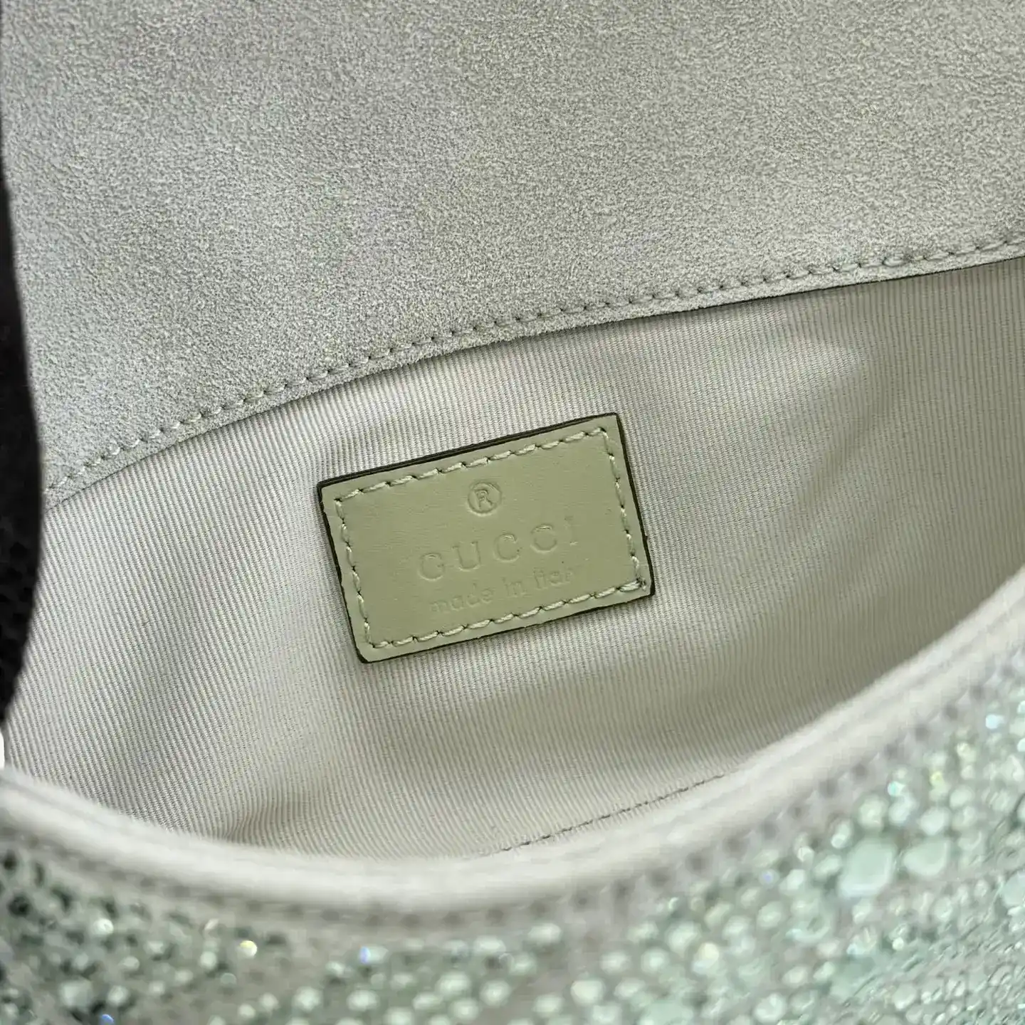 Gucci Green Marmont GG Supreme Canvas Crossbody Bag product photo from LabelPicks