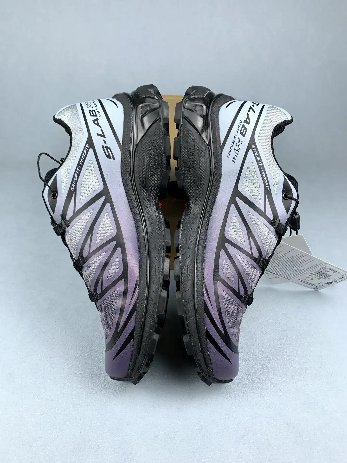 Salomon XT-6 Chromatic “Black Blue Fog Cadet” Shoes product photo from LabelPicks