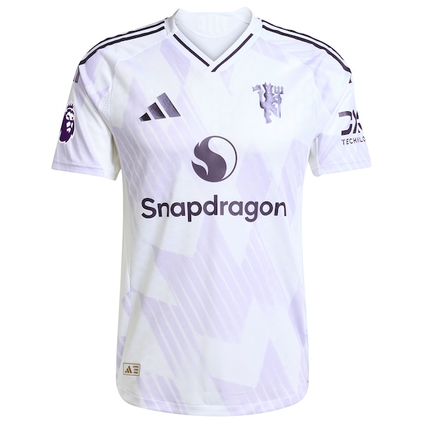 Manchester United adidas 2025/26 Away Authentic Jersey - White