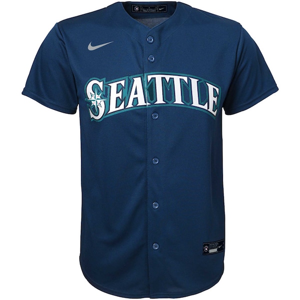 Seattle Mariners Nike Youth Alternate Replica Team Jersey - Navy