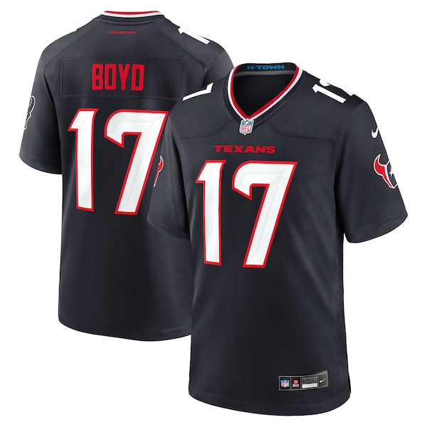 Kris Boyd Houston Texans Nike Team Game Jersey -  Navy