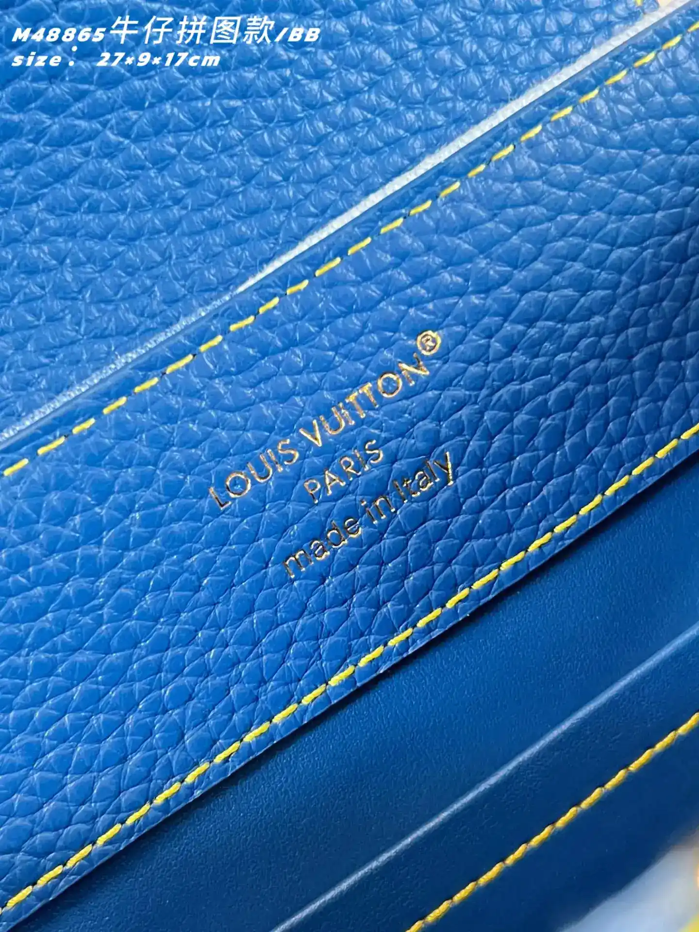 Louis Vuitton Denim Capucines Top Handle Bag product photo from LabelPicks