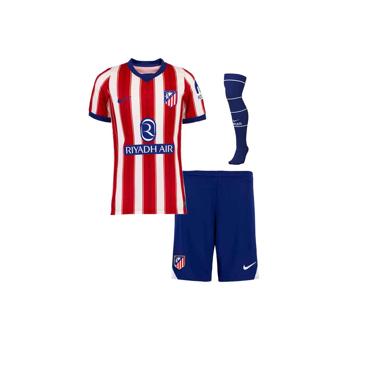 Kids Nike Atletico Madrid Custom Home Full Soccer Kits 2026-27