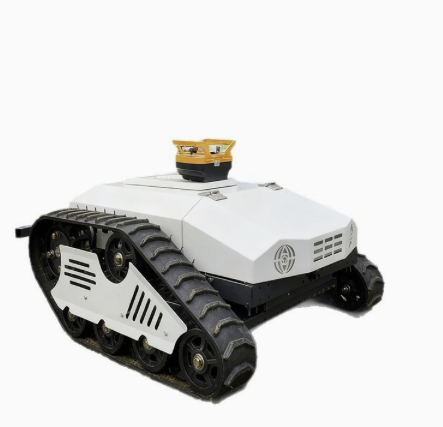 Grass Lawn Mower Remote Controlled Robot Fuel Engined Power Brand New - GreshamTech