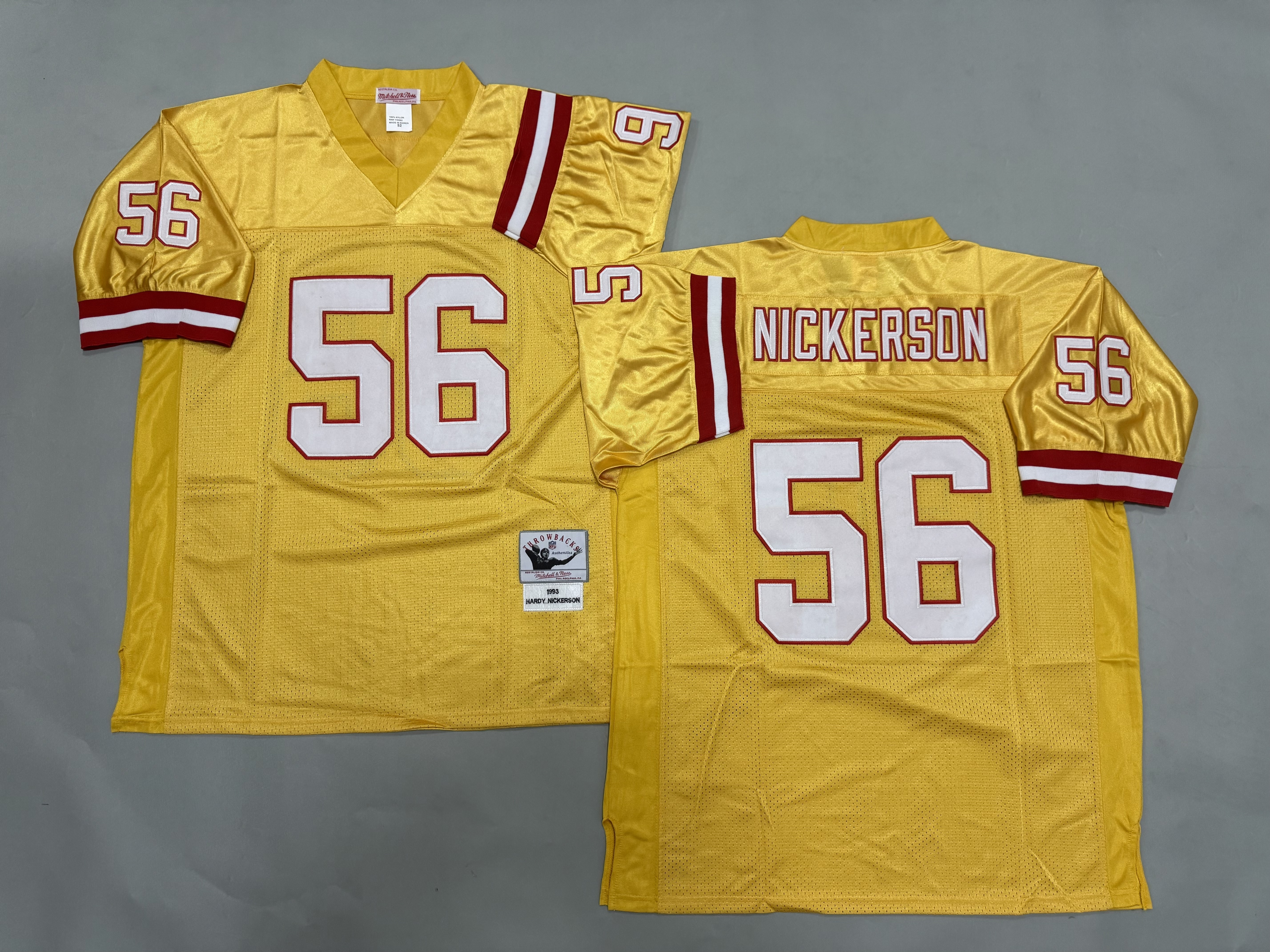 Hardy Nickerson Tampa Bay Buccaneers Authentic Throwback Retired Player Jersey
