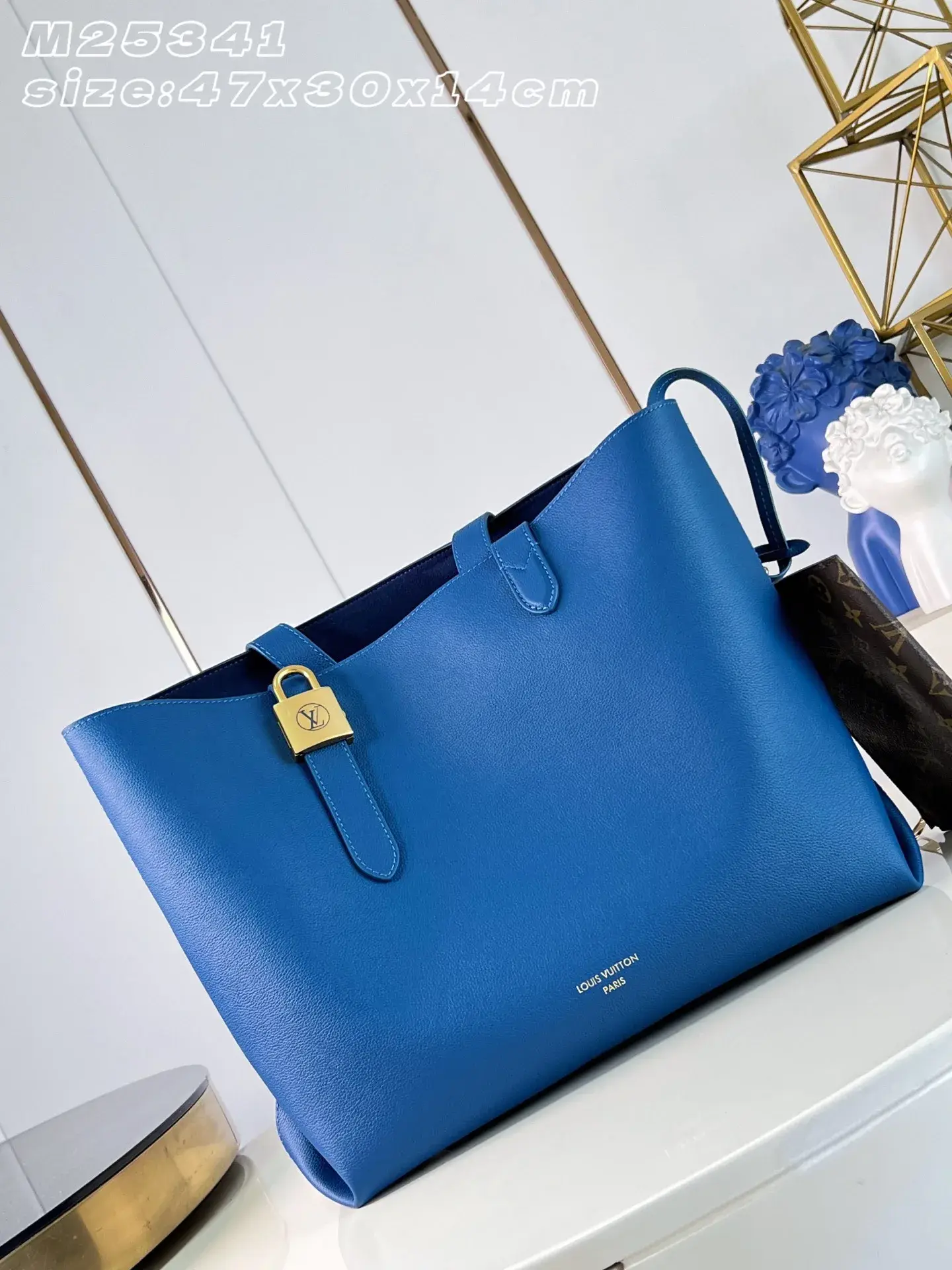 Louis Vuitton Grained Leather Tote Bag product photo from LabelPicks