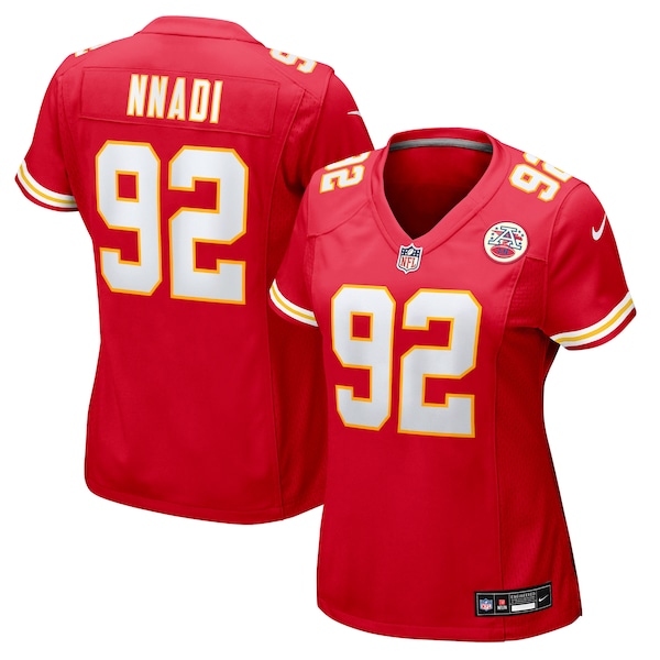 Derrick Nnadi Kansas City Chiefs Nike Women's Team Game Jersey -  Red