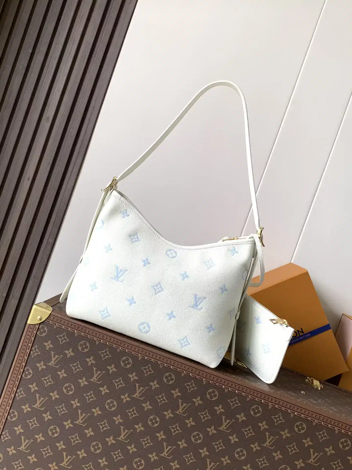 Louis Vuitton White Calfskin Shoulder Bag product photo from LabelPicks