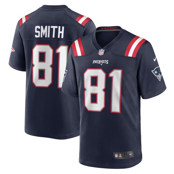Jonnu Smith New England Patriots Nike Game Jersey - Navy