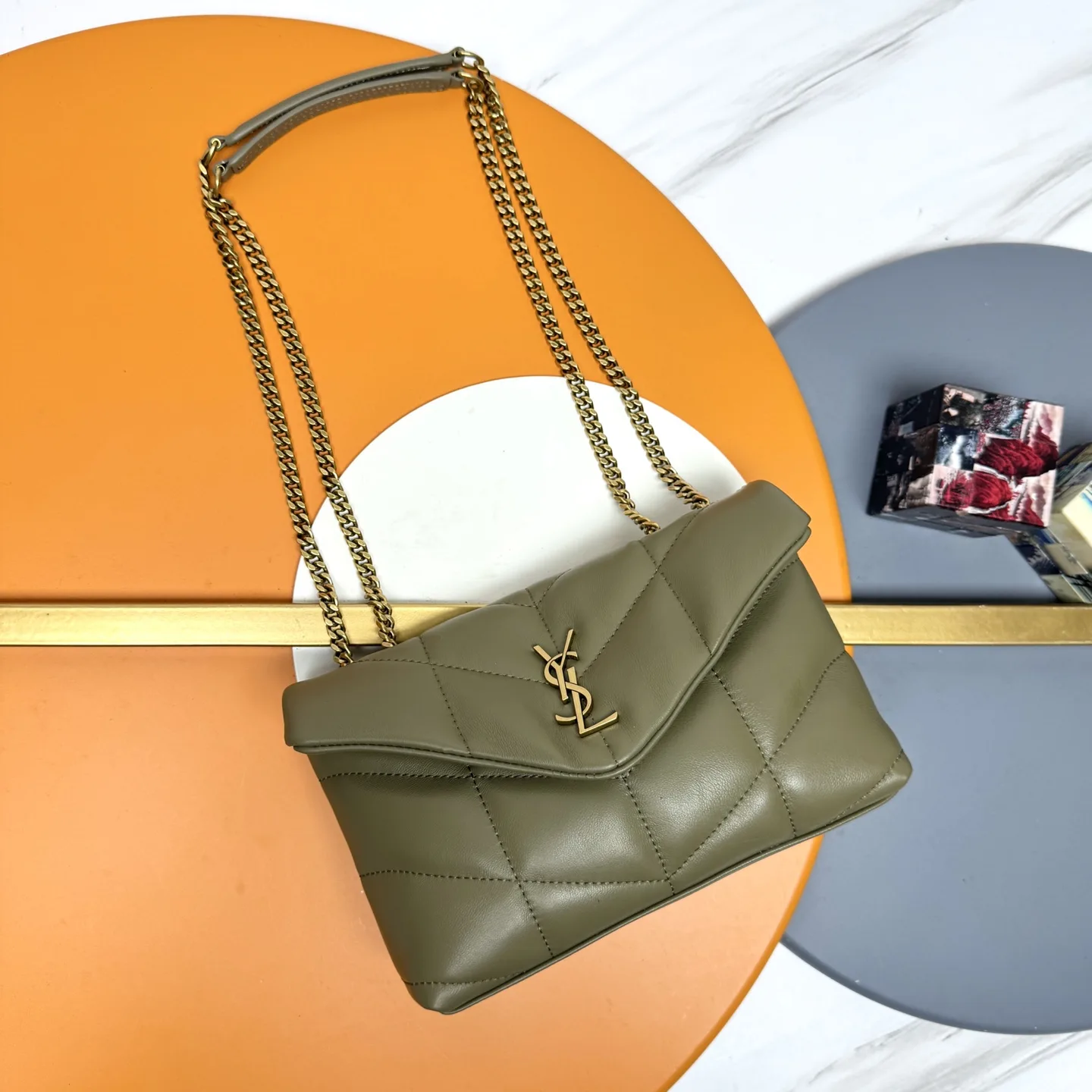 Saint Laurent Quilted Leather Loulou Shoulder Bag product photo from LabelPicks