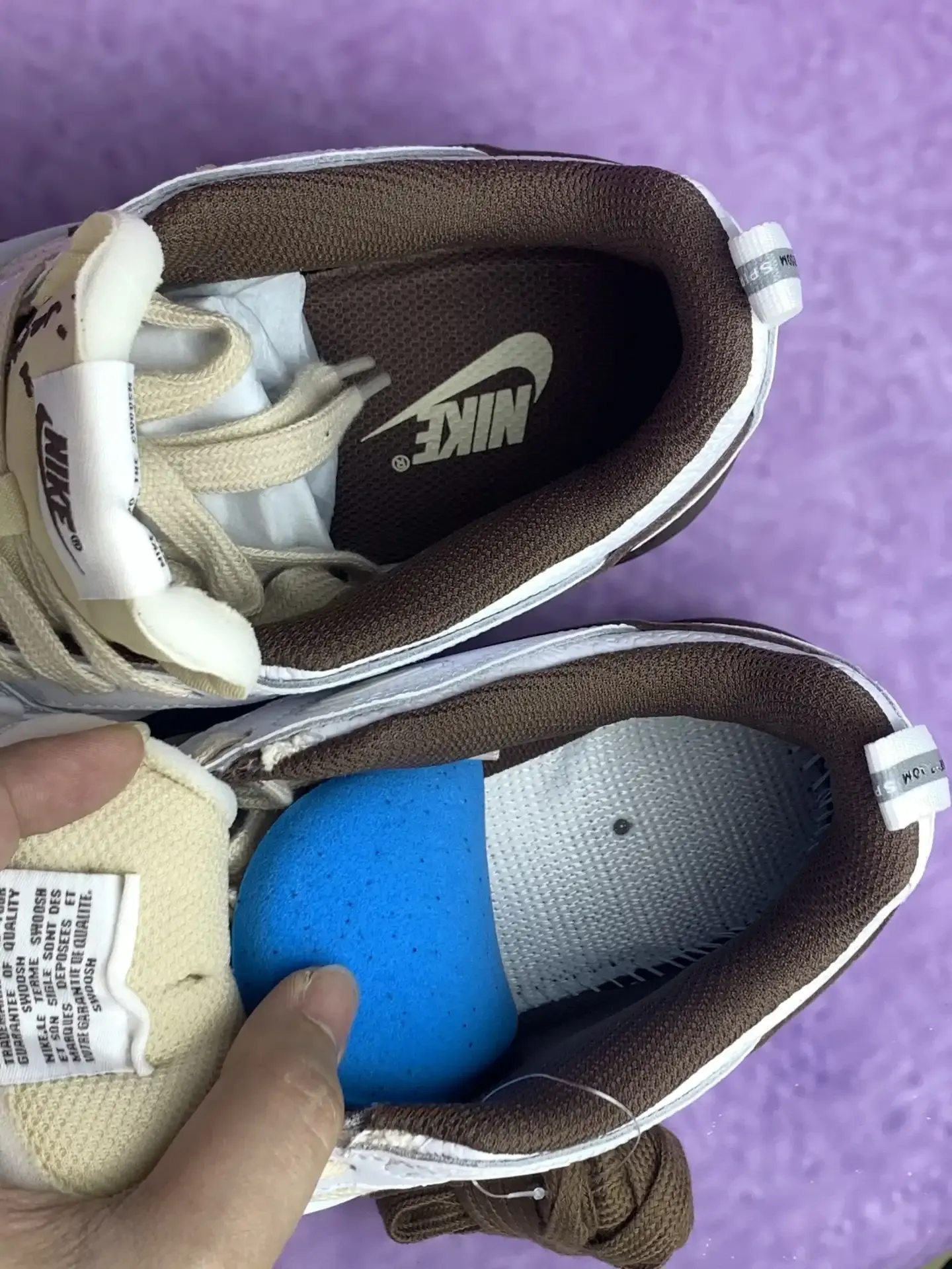 Travis Scott x Nike Zoom Field Jaxx “Light Chocolate” - White/Light Chocolate/White product photo from LabelPicks
