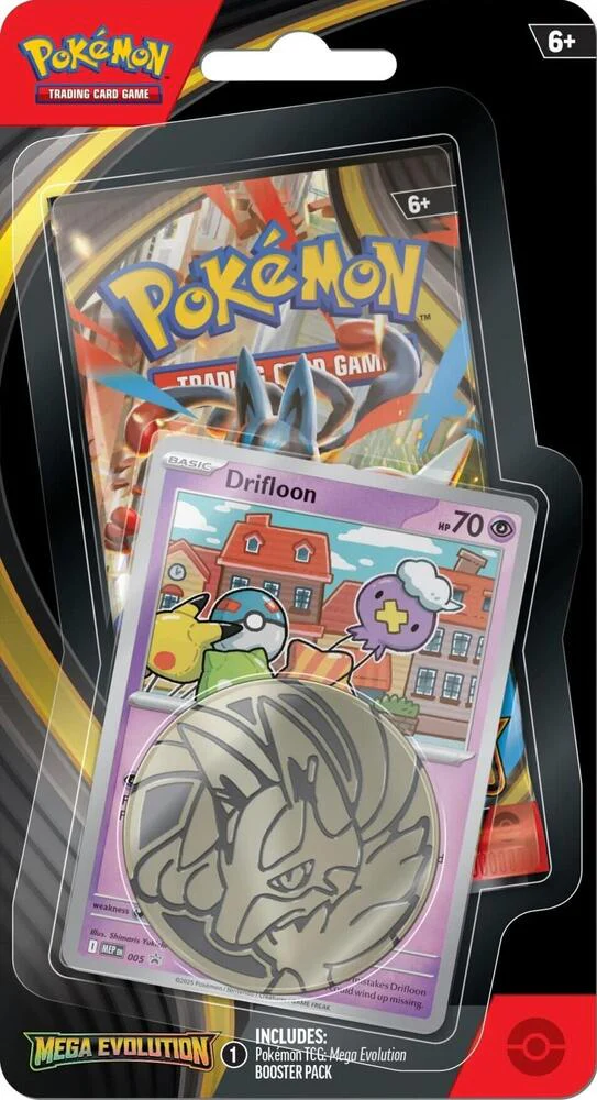 Pokemon TCG: Mega Evolution Single Pack Blister [Drifloon/Drifblim] (ME01)