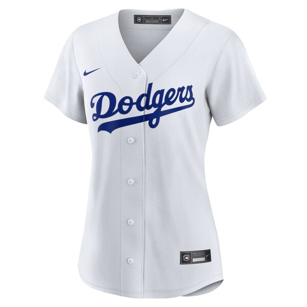 Los Angeles Dodgers Nike Women's #1 Bride Home Replica Jersey - White