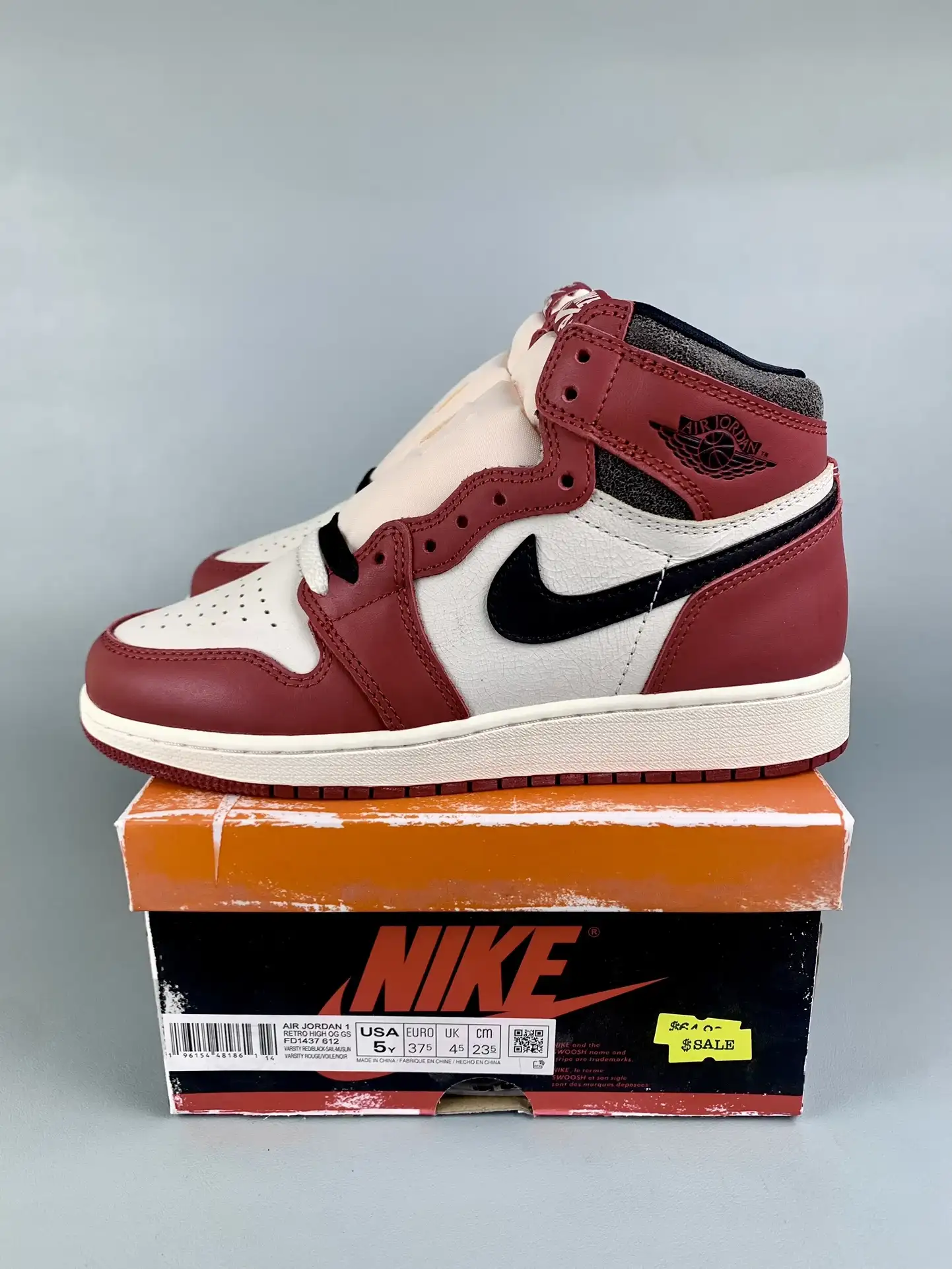 Air Jordan 1 High OG “Lost & Found” Shoes product photo from LabelPicks