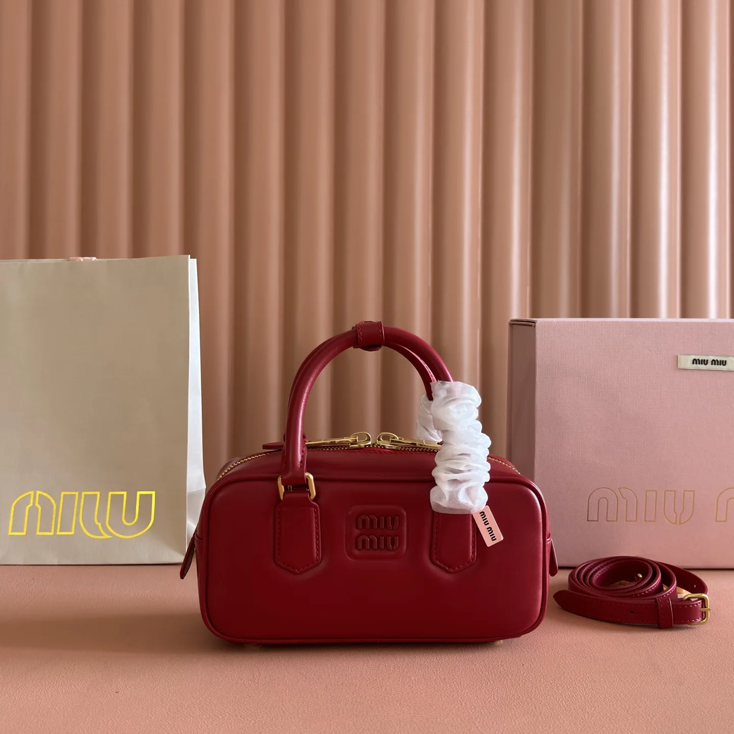 Miu Miu Calfskin Top Handle Bag product photo from LabelPicks