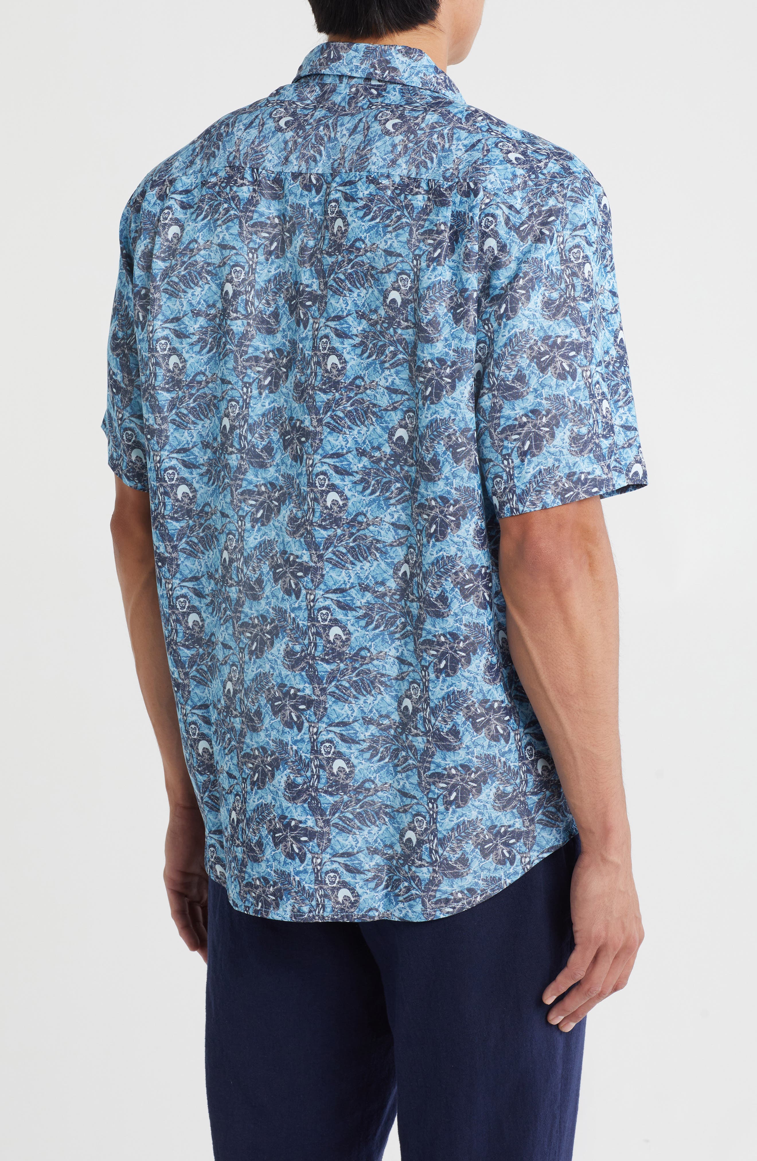 Tommy Bahama Coconut Point Capuchin Vines Short Sleeve Button-Up Shirt