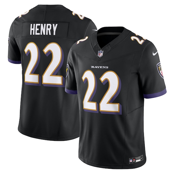 Derrick Henry Baltimore Ravens Nike Vapor F.U.S.E. Limited Jersey - Black/Purple