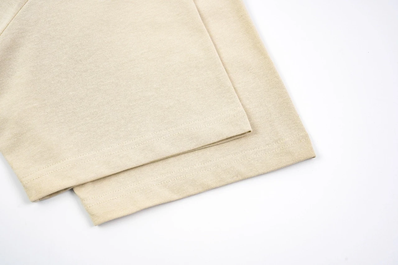 Louis Vuitton Beige LVM Leather Patch T-Shirt product photo from LabelPicks