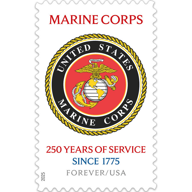 U.S. Marine Corps 250th Stamps