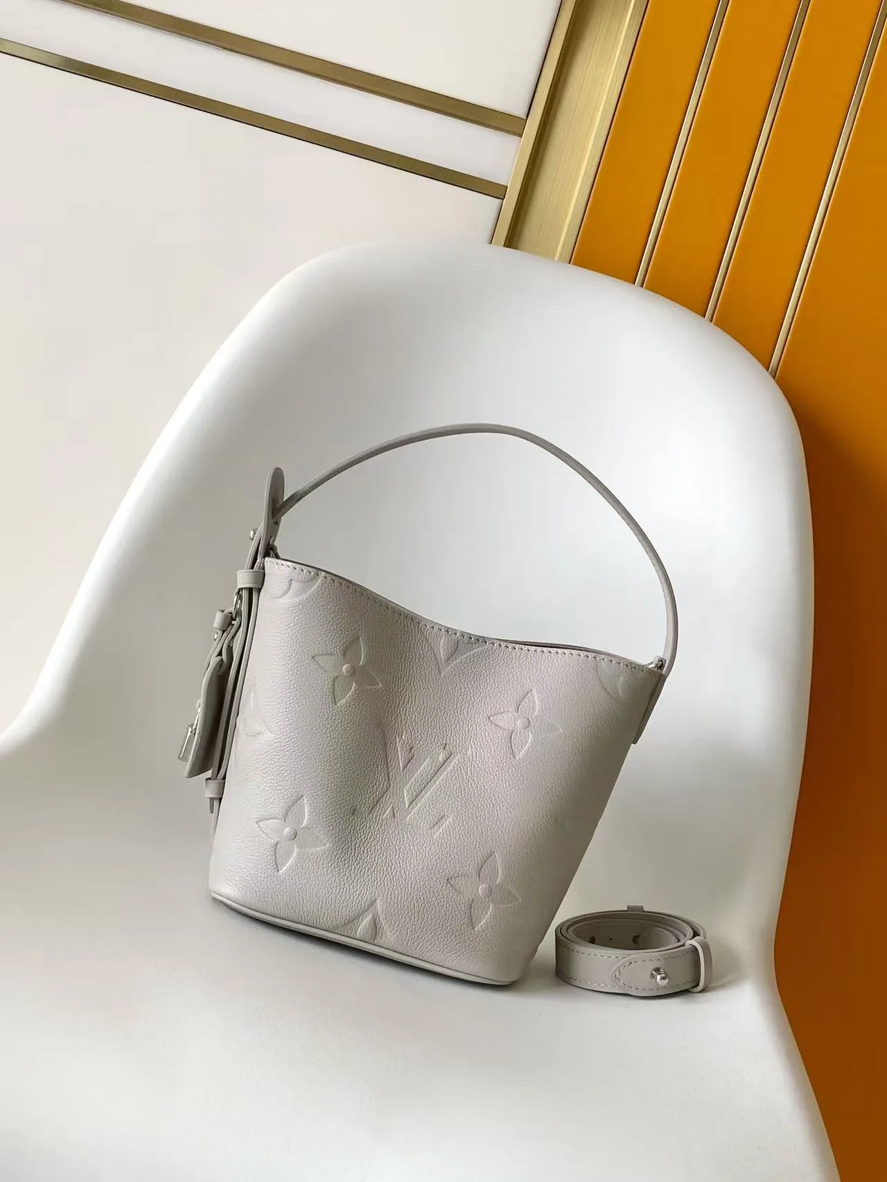 Louis Vuitton Black Monogram Canvas Bucket Bag product photo from LabelPicks