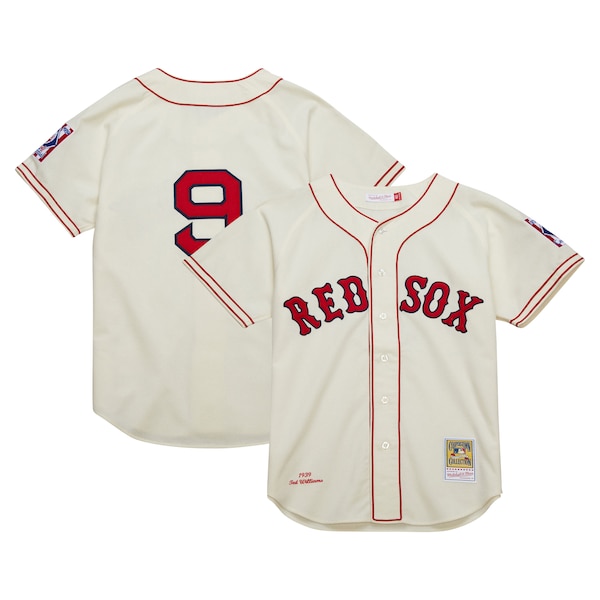 Ted Williams Boston Red Sox Cooperstown Collection 1939 Authentic Jersey - Cream