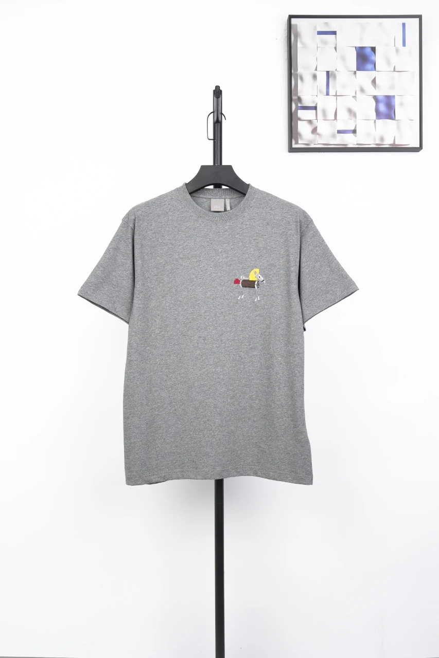 Dior Grey Measuring Tape Pony Embroidered T-Shirt product photo from LabelPicks