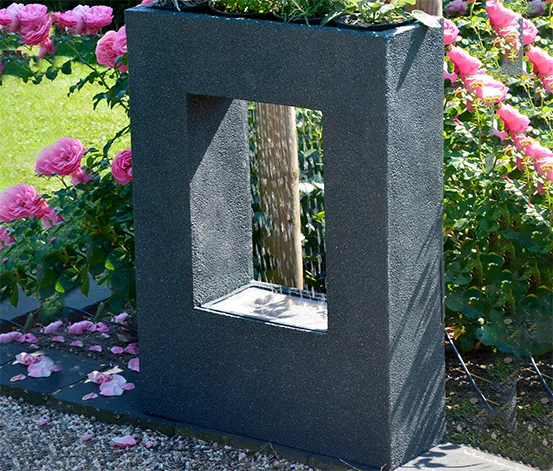 Dobar Gartenbrunnen mit Pflanzen-Option