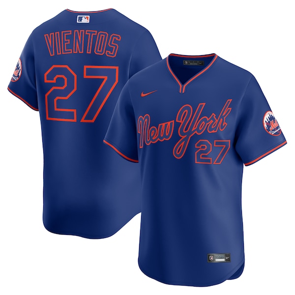Mark Vientos New York Mets Nike Alternate Limited Player Jersey - Royal/Gray