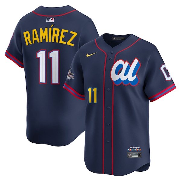 José Ramírez American League Nike 2025 All-Star Edition Limited Player Jersey - Navy