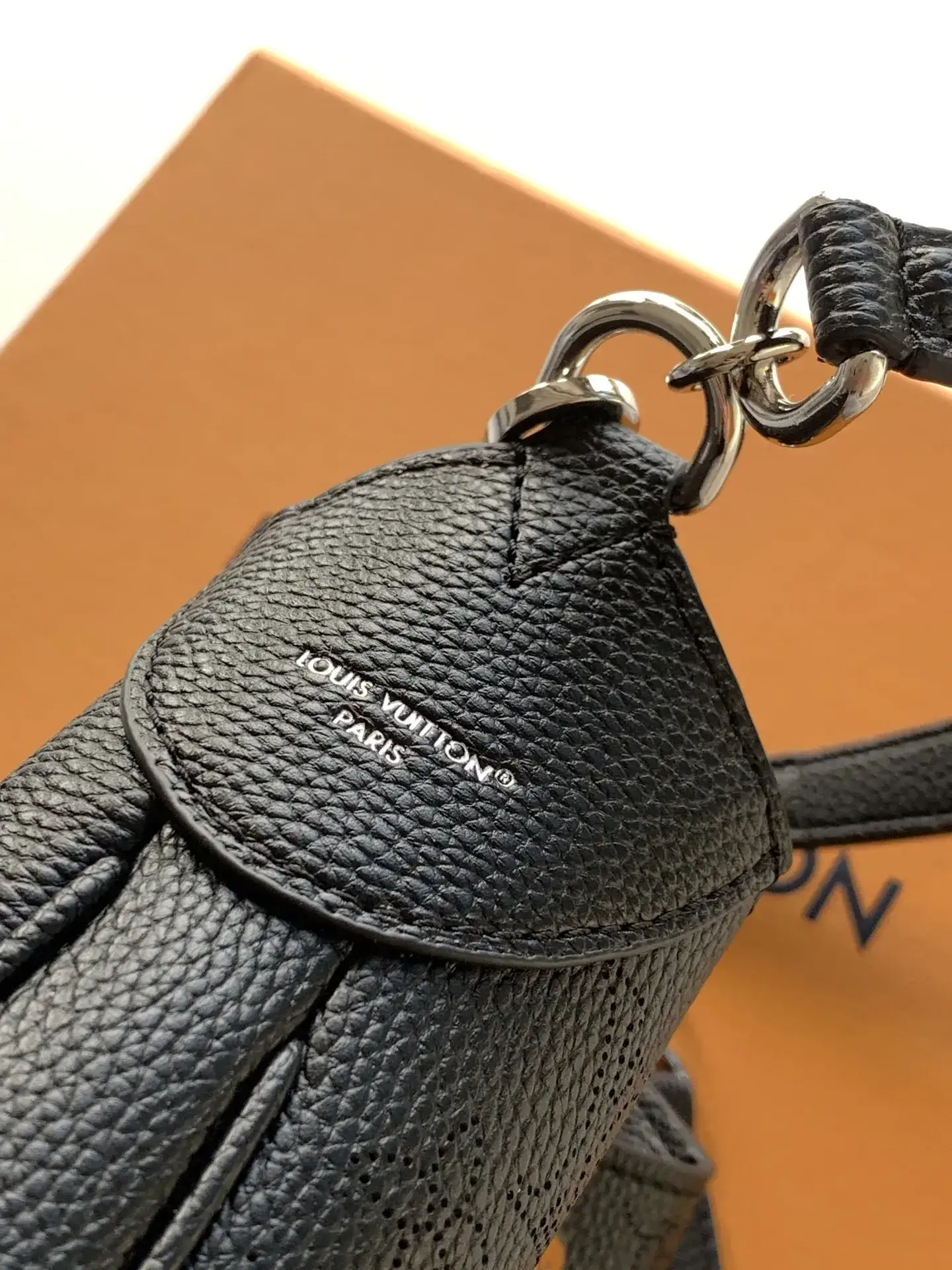 Louis Vuitton Black Calfskin Hobo Bag product photo from LabelPicks