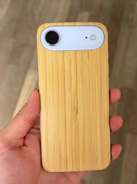 iPhone 17 Air / 17 Pro Max bamboo / Walnut / Cherry wood Case - GreshamTech