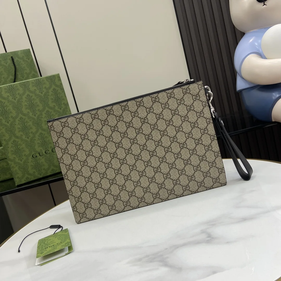 Gucci Brown Ophidia GG Supreme Canvas Clutch product photo from LabelPicks