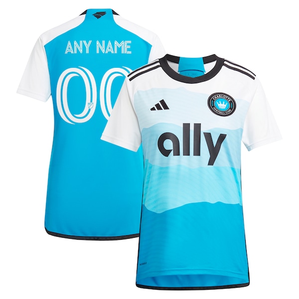 Charlotte FC adidas Women's 2024 The Carolina Kit: Explore Custom Replica Jersey - Blue