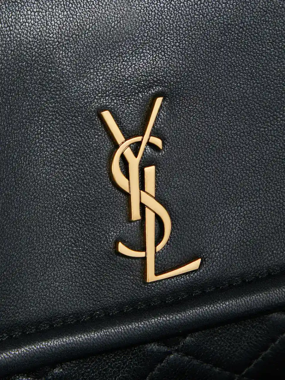 Saint Laurent Gold Quilted Leather Shoulder Bag product photo from LabelPicks