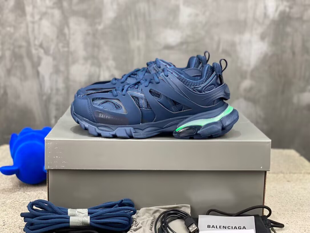 Balenciaga Track LED Blue Grey