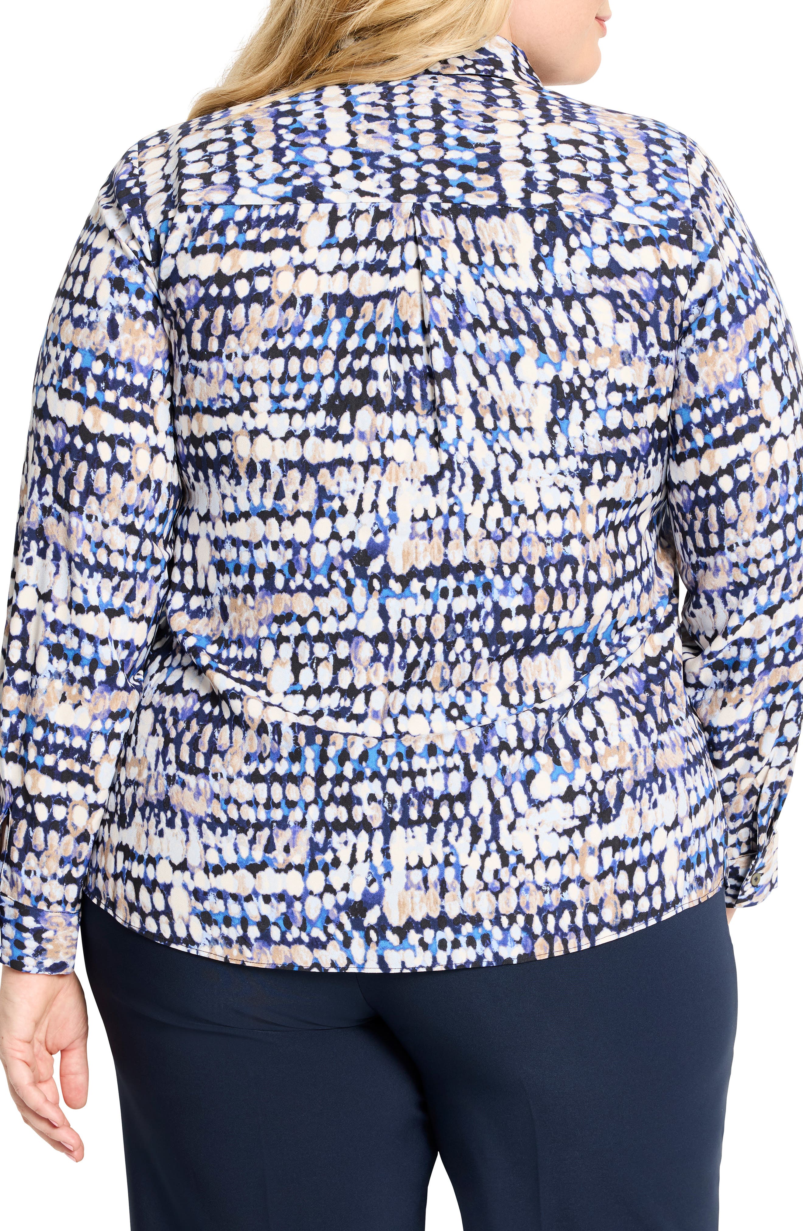 NIC+ZOE Harvest Dot Pullover Top