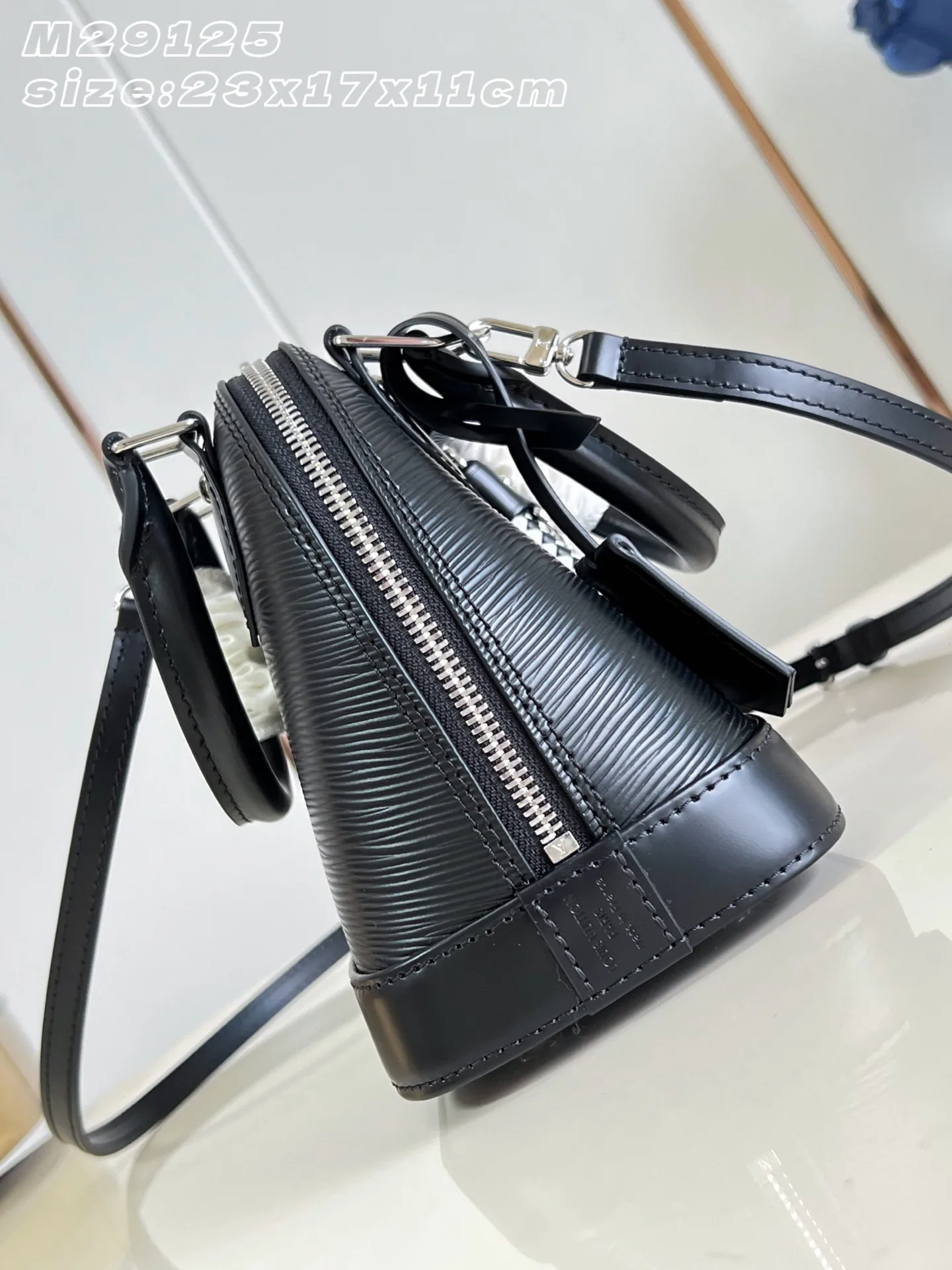 Louis Vuitton Black Alma Top Handle Bag product photo from LabelPicks