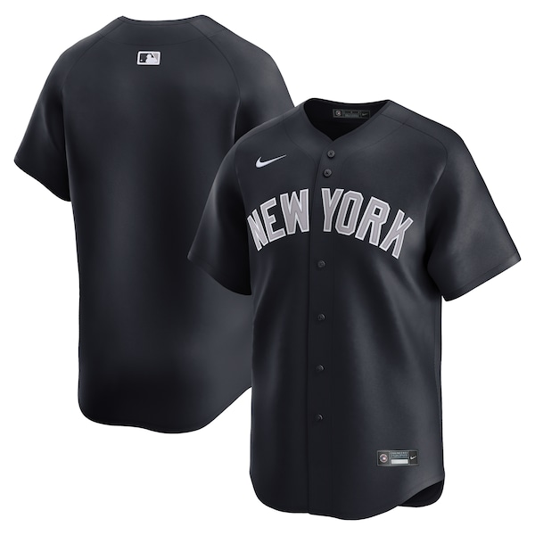 New York Yankees Nike Alternate Limited Jersey - Navy/Gray